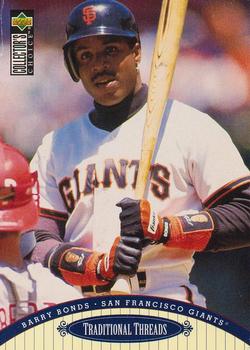 1996 Collector's Choice #108 Barry Bonds Front