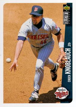 1996 Collector's Choice #205 Chuck Knoblauch Front