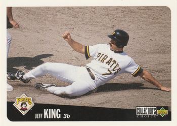 1996 Collector's Choice #258 Jeff King Front