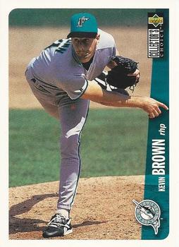 1996 Collector's Choice #554 Kevin Brown Front