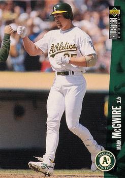 1996 Collector's Choice #640 Mark McGwire Front