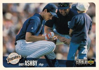 1996 Collector's Choice #698 Andy Ashby Front