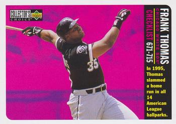 1996 Collector's Choice #759 Frank Thomas Front