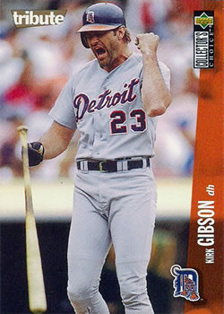1996 Collector's Choice #142 Kirk Gibson Front