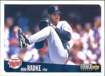 1996 Collector's Choice #201 Brad Radke Front