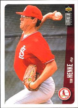 1996 Collector's Choice #285 Tom Henke Front