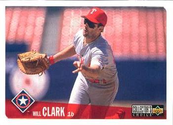 1996 Collector's Choice #320 Will Clark Front