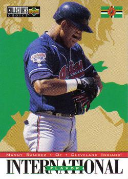 1996 Collector's Choice #329 Manny Ramirez Front