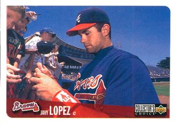 1996 Collector's Choice #46 Javy Lopez Front