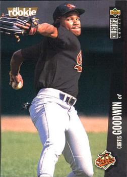 1996 Collector's Choice #50 Curtis Goodwin Front
