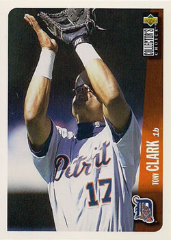 1996 Collector's Choice #543 Tony Clark Front