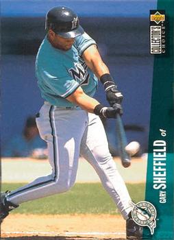 1996 Collector's Choice #560 Gary Sheffield Front