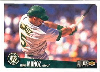1996 Collector's Choice #646 Pedro Munoz Front