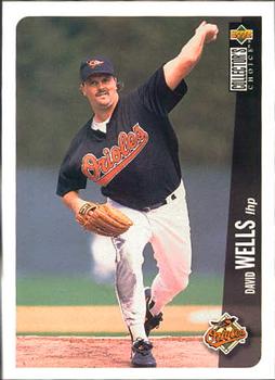 1996 Collector's Choice #763 David Wells Front