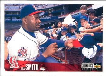 1996 Collector's Choice #77 Lee Smith Front