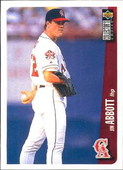 1996 Collector's Choice #78 Jim Abbott Front