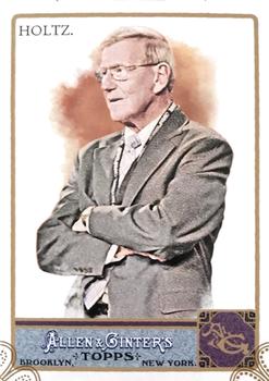 2011 Topps Allen & Ginter - Code Cards #3 Lou Holtz Front