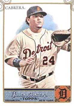 2011 Topps Allen & Ginter - Code Cards #10 Miguel Cabrera Front