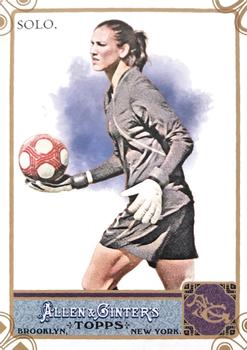 2011 Topps Allen & Ginter - Code Cards #12 Hope Solo Front