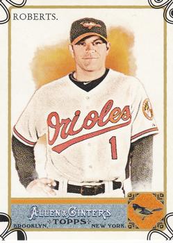 2011 Topps Allen & Ginter - Code Cards #61 Brian Roberts Front