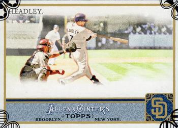 2011 Topps Allen & Ginter - Code Cards #76 Chase Headley Front