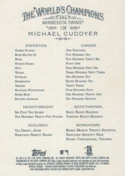 2011 Topps Allen & Ginter - Code Cards #128 Michael Cuddyer Back