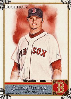 2011 Topps Allen & Ginter - Code Cards #182 Clay Buchholz Front