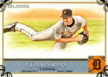 2011 Topps Allen & Ginter - Code Cards #275 Justin Verlander Front