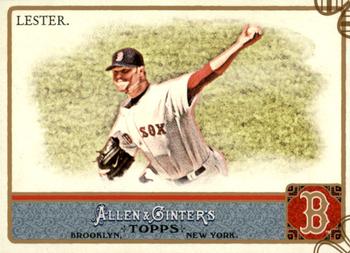 2011 Topps Allen & Ginter - Code Cards #320 Jon Lester Front