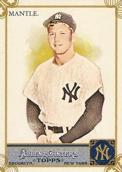2011 Topps Allen & Ginter - Code Cards #7 Mickey Mantle Front