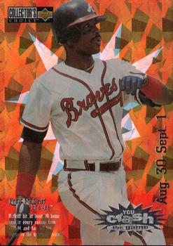 1996 Collector's Choice - You Crash the Game #CG2 Fred McGriff Front
