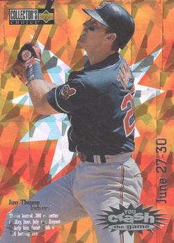 1996 Collector's Choice - You Crash the Game #CG13 Jim Thome Front
