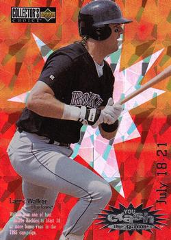 1996 Collector's Choice - You Crash the Game #CG16 Larry Walker Front