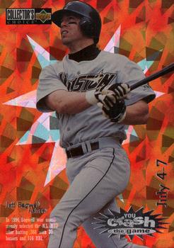 1996 Collector's Choice - You Crash the Game #CG19 Jeff Bagwell Front