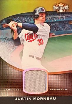 2011 Topps Triple Threads - Unity Relics Gold #TTUSR-228 Justin Morneau Front