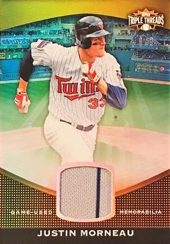 2011 Topps Triple Threads - Unity Relics Gold #TTUSR-231 Justin Morneau Front