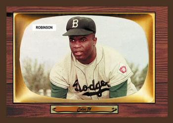2010 Monarch Corona Color TV 1955 Extension Series #406 Jackie Robinson Front