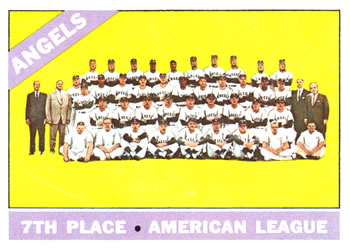 1966 Topps #131 California Angels Front