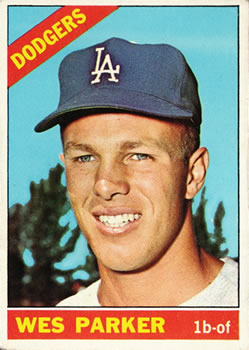 1966 Topps #134 Wes Parker Front