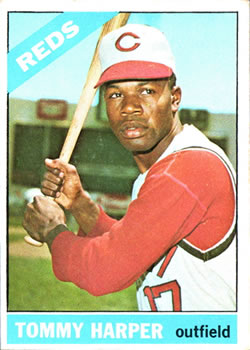 1966 Topps #214 Tommy Harper Front