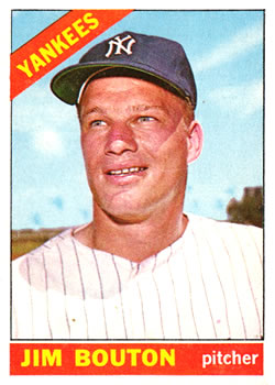 1966 Topps #276 Jim Bouton Front