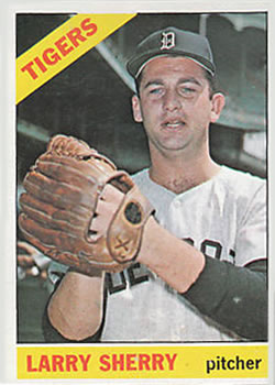 1966 Topps #289 Larry Sherry Front