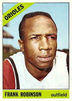 1966 Topps #310 Frank Robinson Front