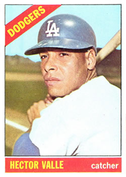 1966 Topps #314 Hector Valle Front