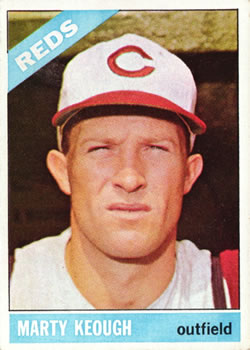 1966 Topps #334 Marty Keough Front