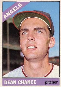 1966 Topps #340 Dean Chance Front