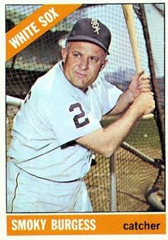 1966 Topps #354 Smoky Burgess Front