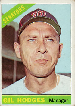 1966 Topps #386 Gil Hodges Front