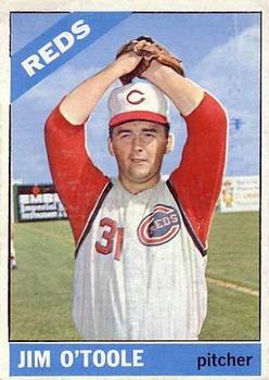 1966 Topps #389 Jim O'Toole Front