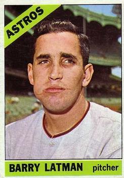 1966 Topps #451 Barry Latman Front